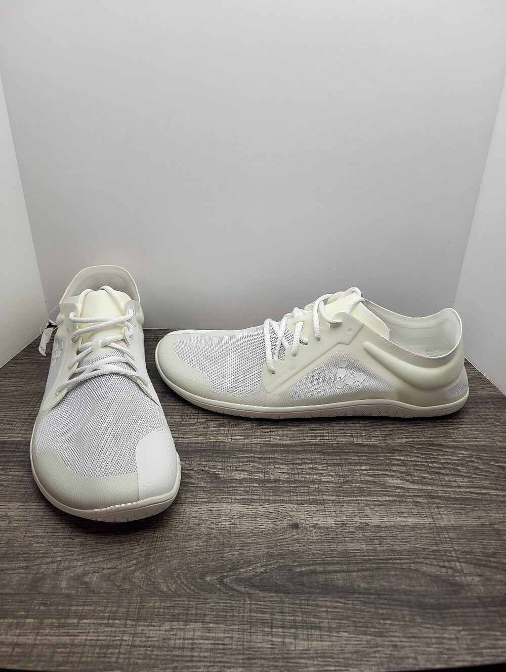 VivoBarefoot Primus Lite III 49 EU Mens 15 Running Sneakers White Minimalist New